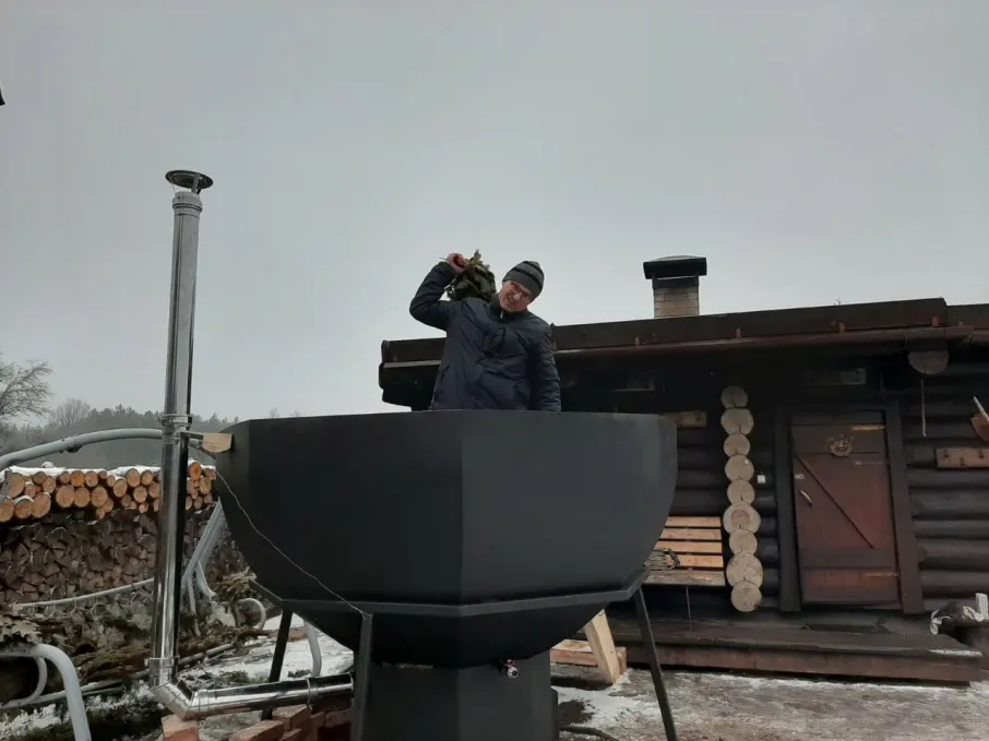 Дымоход на объекте